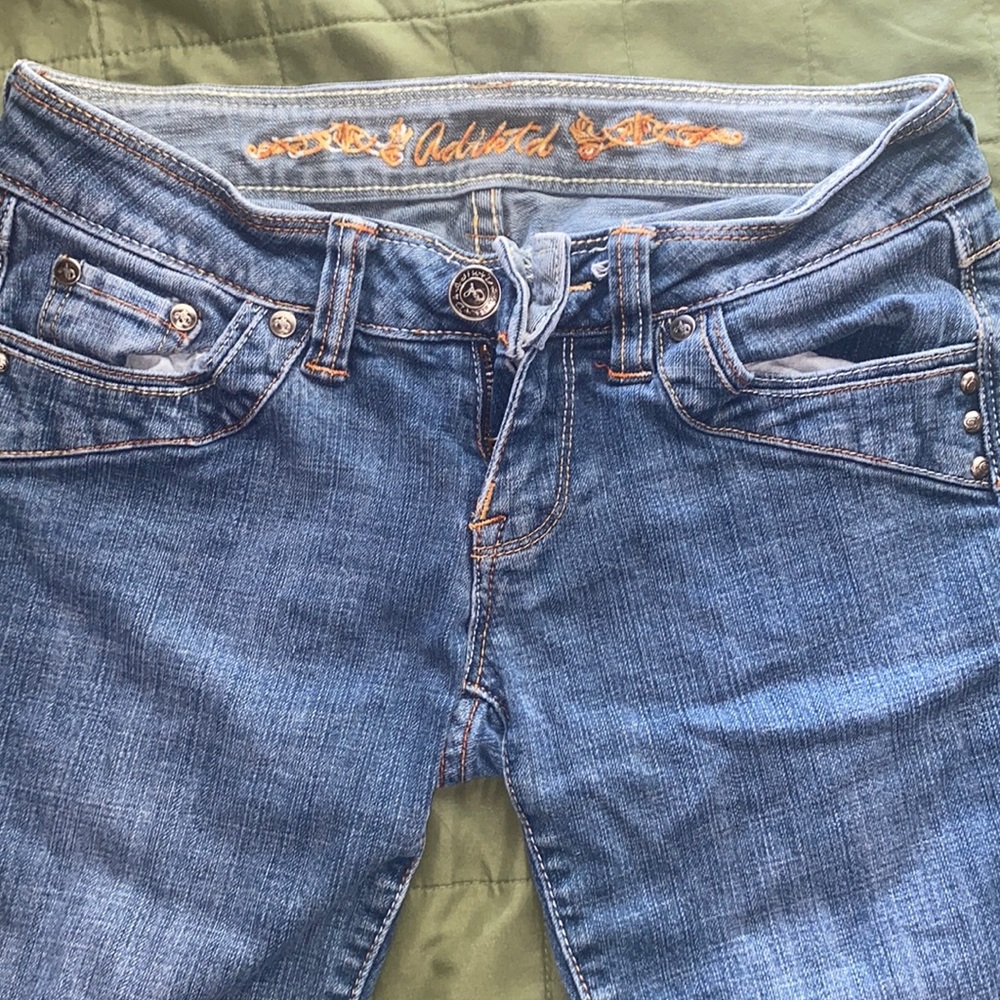 Y2K low rise bootcut/flare jeans